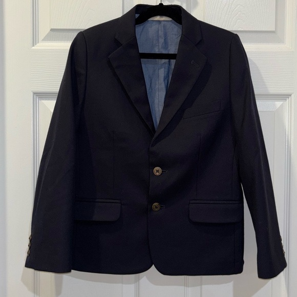 NORDSTROM Boys CLASSIC Navy BLAZEar SZ 10​​ - Picture 2 of 7